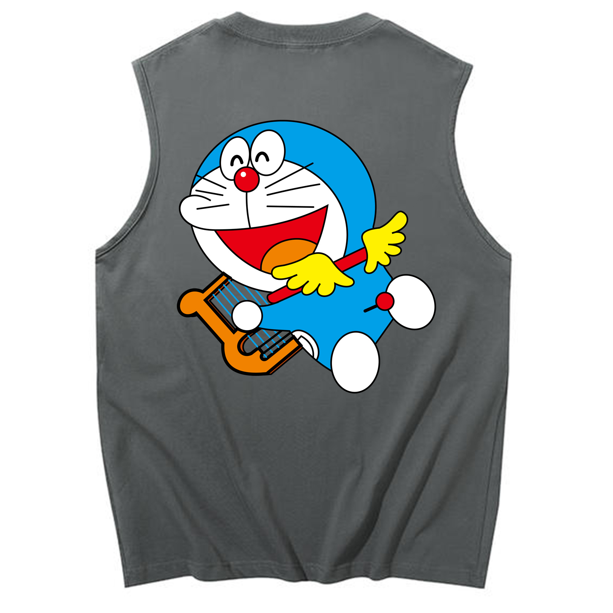 （画像用） ドラえもん Doraemon コットン100％タンクトップ（背面プリント）
